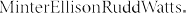 MinterEllisonRuddWatts
